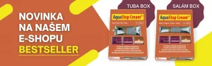 Injektážní krém Aquastop Cream - tuba a salám box